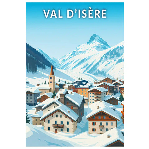 Affiche - Val d'Isère