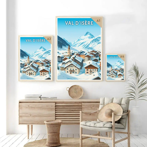 Affiche - Val d'Isère