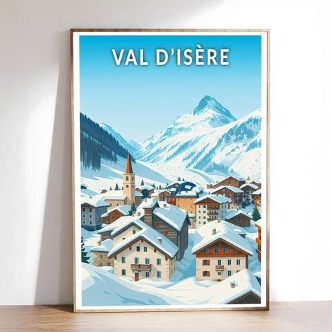 Affiche - Val d'Isère