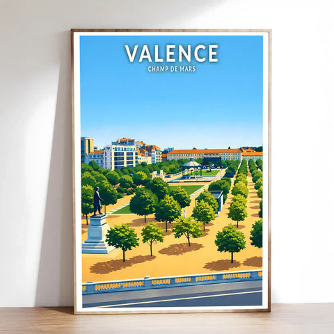 Affiche - Valence - Champ de Mars