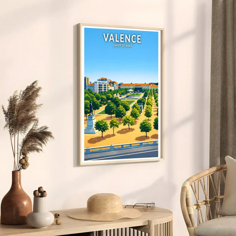 Affiche - Valence - Champ de Mars