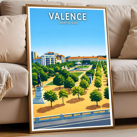 Affiche - Valence - Champ de Mars