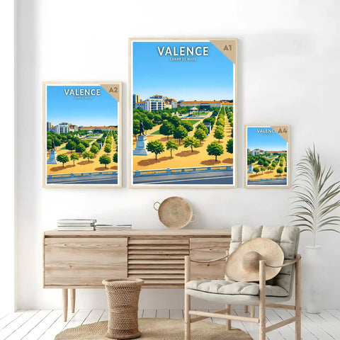 Affiche - Valence - Champ de Mars