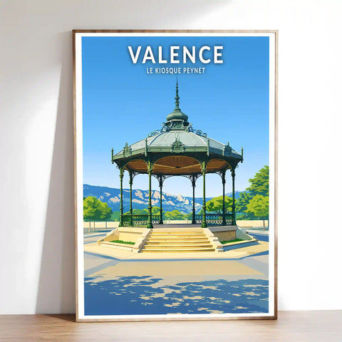 Affiche - Valence - Le Kiosque Peynet