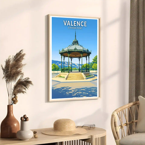 Affiche - Valence - Le Kiosque Peynet