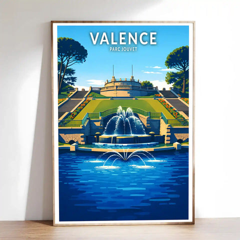 Affiche - Valence - Parc Jouvet