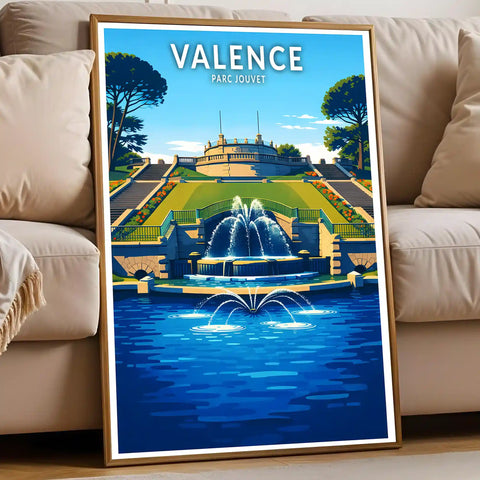 Affiche - Valence - Parc Jouvet