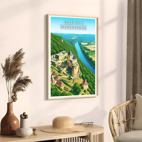 Affiche - Vallée de la Dordogne