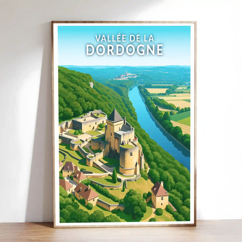 Affiche - Vallée de la Dordogne