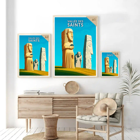 Affiche - Vallée des Saints
