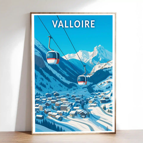 Affiche - Valloire