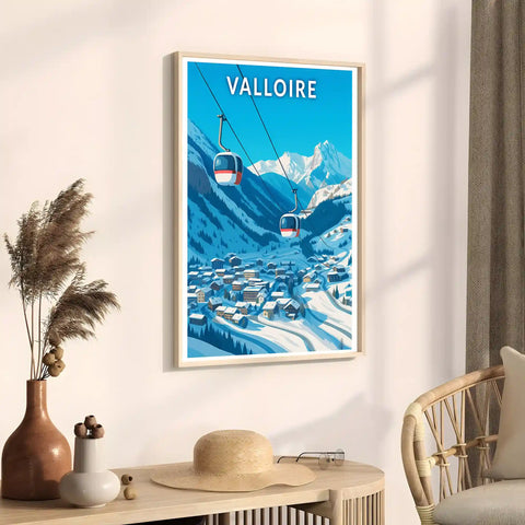 Affiche - Valloire
