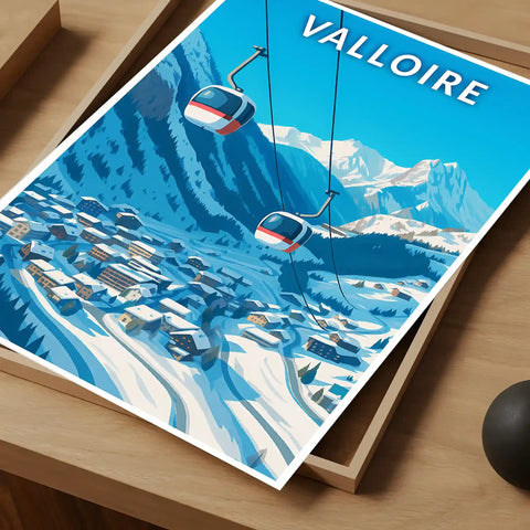 Affiche - Valloire