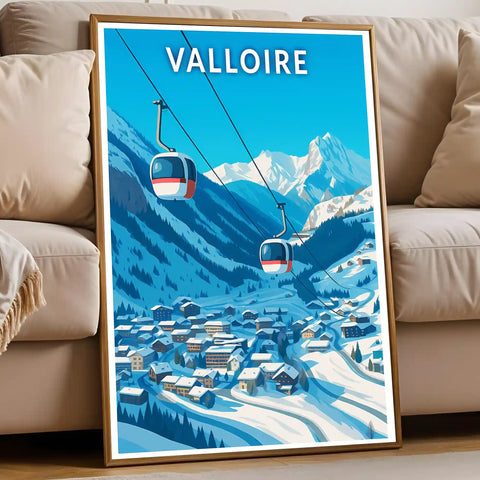 Affiche - Valloire