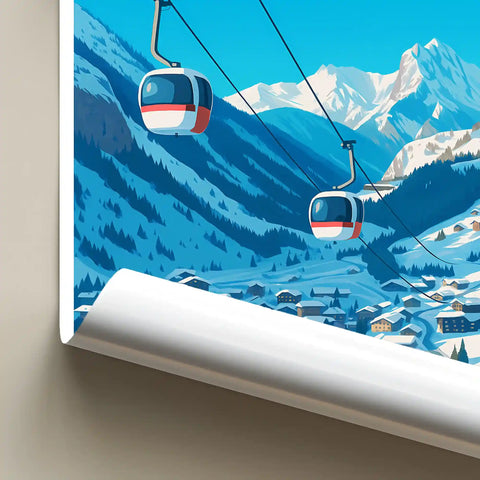 Affiche - Valloire