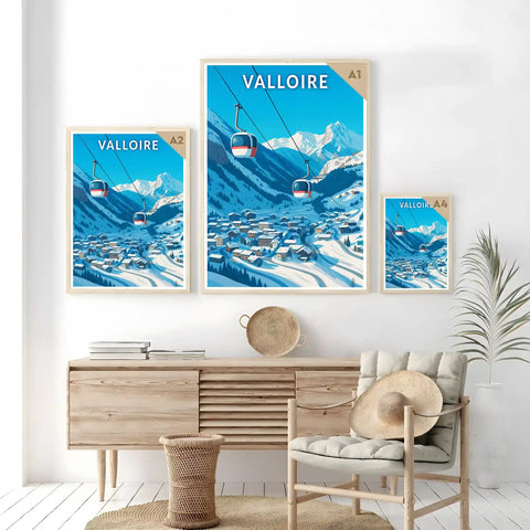 Affiche - Valloire