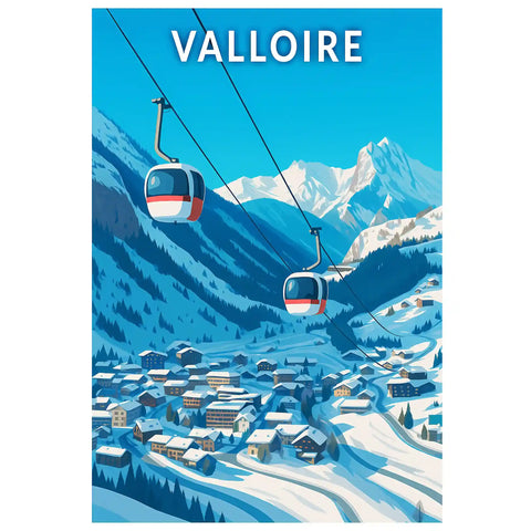 Affiche - Valloire