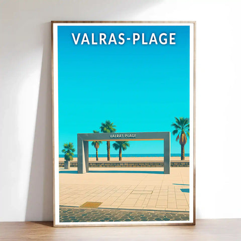 Affiche - Valras-Plage