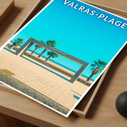 Affiche - Valras-Plage