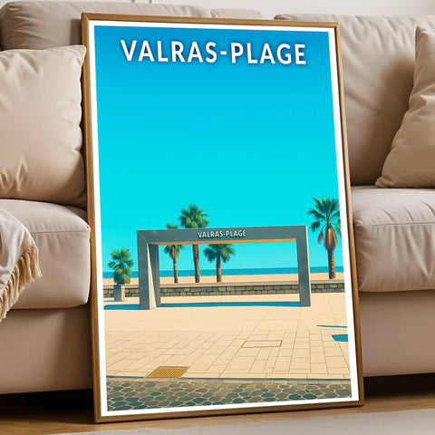 Affiche - Valras-Plage