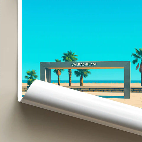 Affiche - Valras-Plage