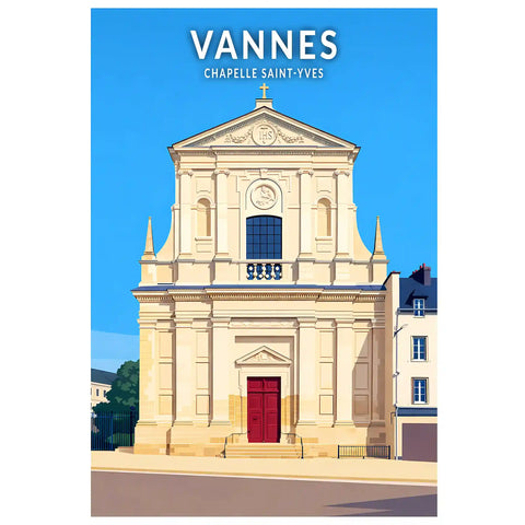 Affiche - Vannes - Chapelle Saint-Yves