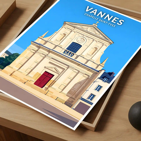 Affiche - Vannes - Chapelle Saint-Yves