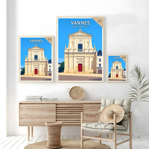 Affiche - Vannes - Chapelle Saint-Yves