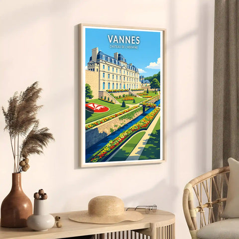 Affiche - Vannes - Château de l'Hermine