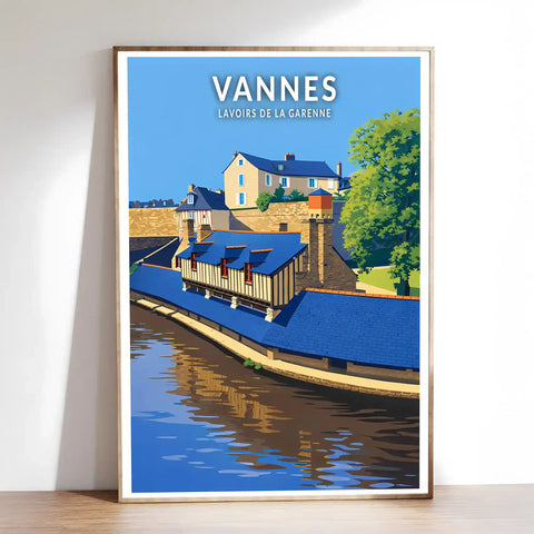 Affiche - Vannes - Lavoirs de la Garenne