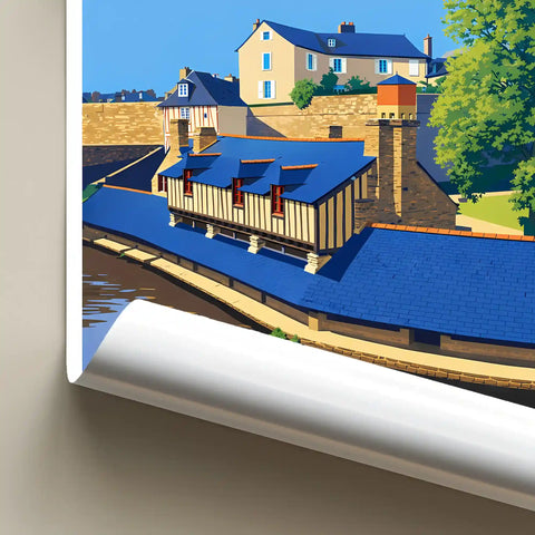 Affiche - Vannes - Lavoirs de la Garenne