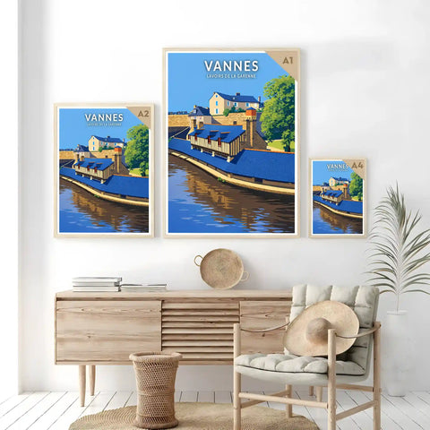 Affiche - Vannes - Lavoirs de la Garenne