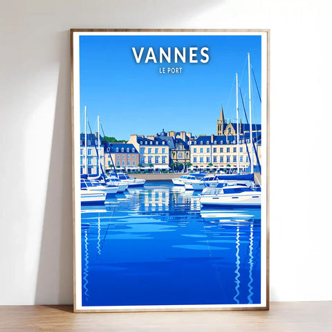 Affiche - Vannes - Le Port