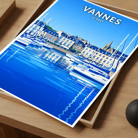 Affiche - Vannes - Le Port