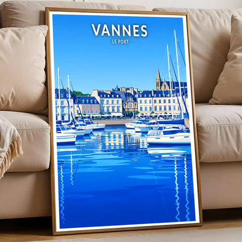 Affiche - Vannes - Le Port