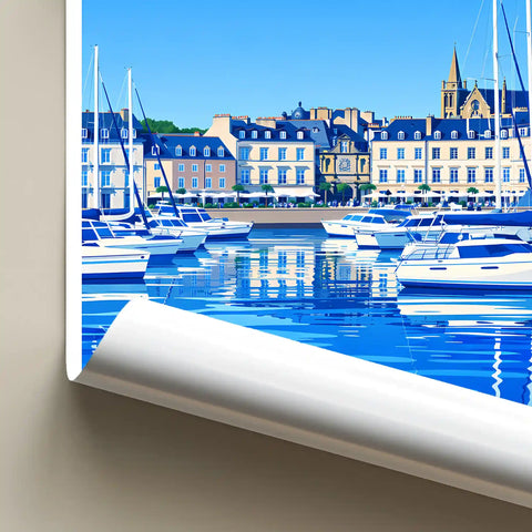 Affiche - Vannes - Le Port