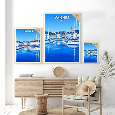 Affiche - Vannes - Le Port