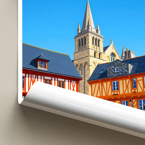 Affiche - Vannes - Place Henri IV