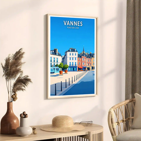Affiche - Vannes - Place des Lices