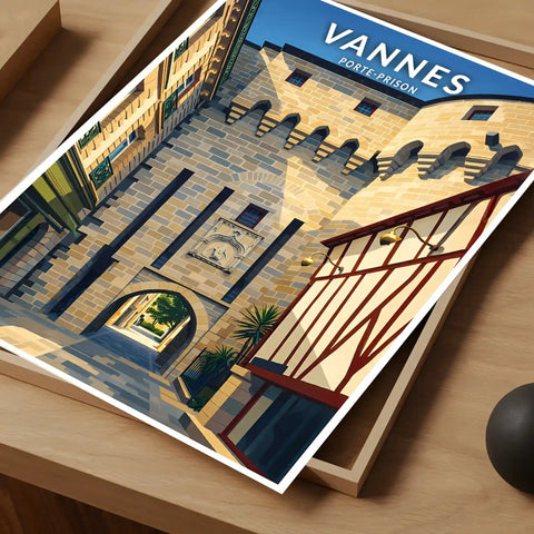 Affiche - Vannes - Porte-Prison