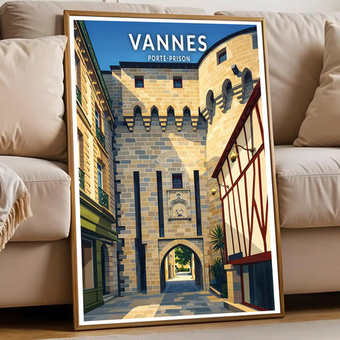 Affiche - Vannes - Porte-Prison
