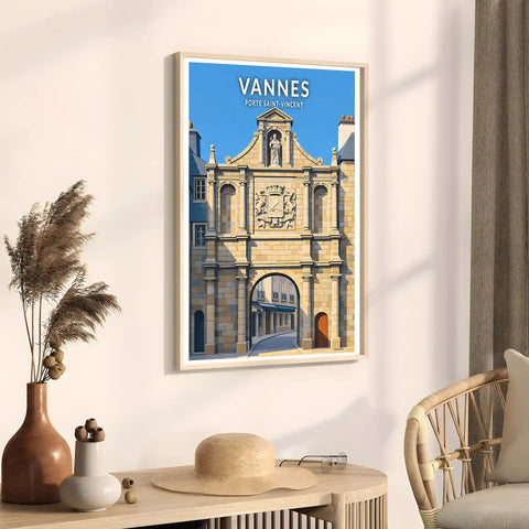 Affiche - Vannes - Porte Saint-Vincent