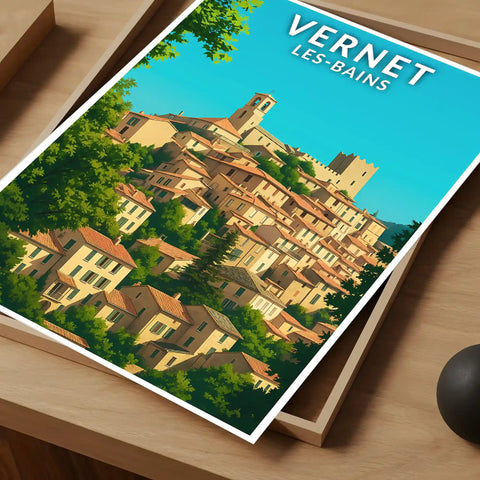 Affiche - Vernet-les-Bains