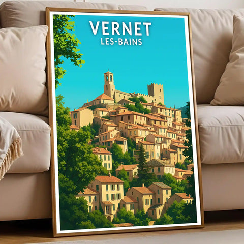 Affiche - Vernet-les-Bains