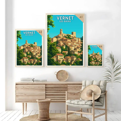 Affiche - Vernet-les-Bains