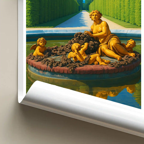 Affiche - Versailles - Bassin de Flore