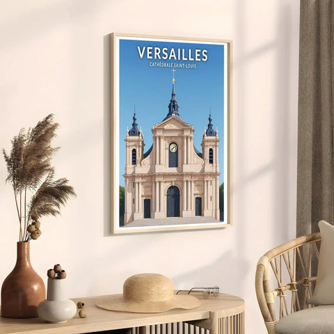 Affiche - Versailles - Cathédrale Saint-Louis