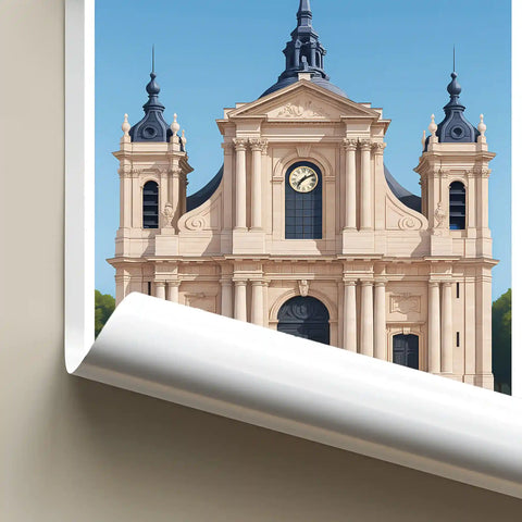 Affiche - Versailles - Cathédrale Saint-Louis