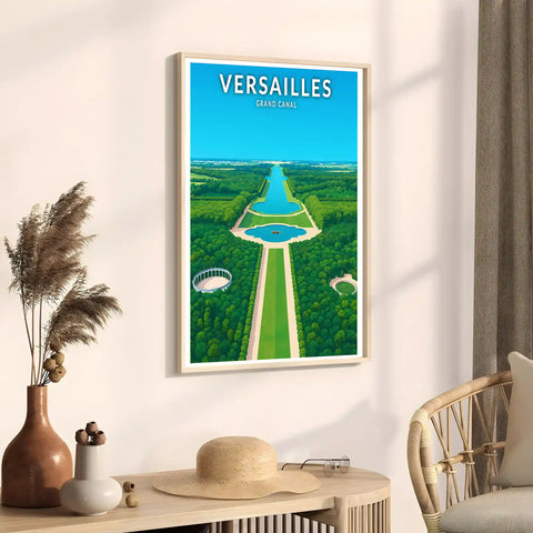 Affiche - Versailles - Grand Canal