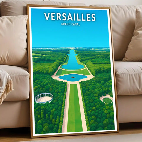 Affiche - Versailles - Grand Canal